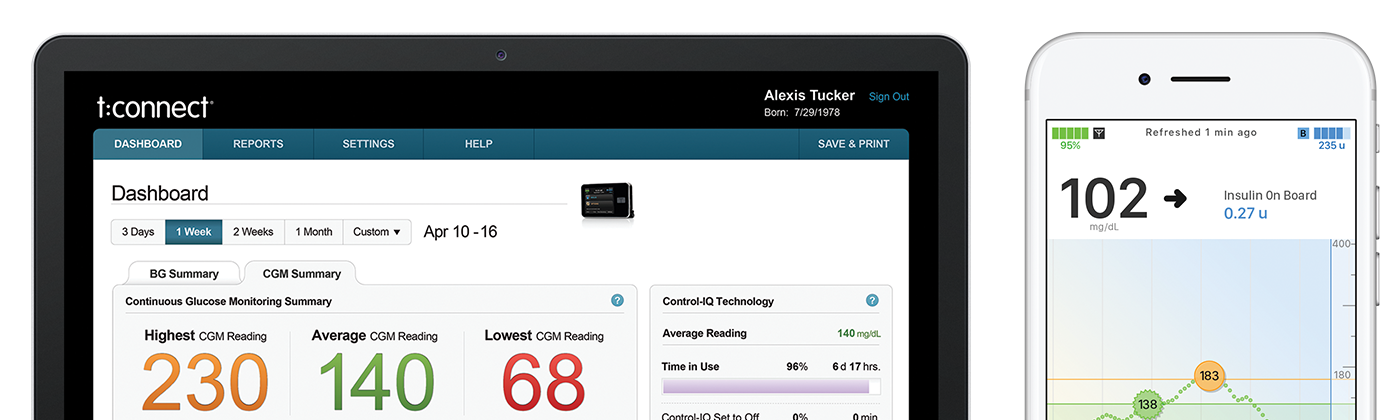 Tandem_tconnect_Reporting t:connect Application