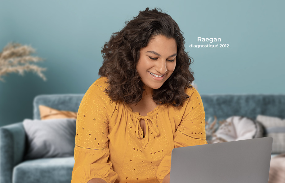 Raegan, diagnostiquée 2012