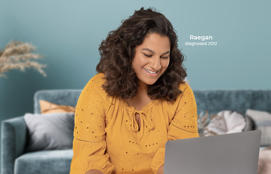 Raegan, diagnosed 2012