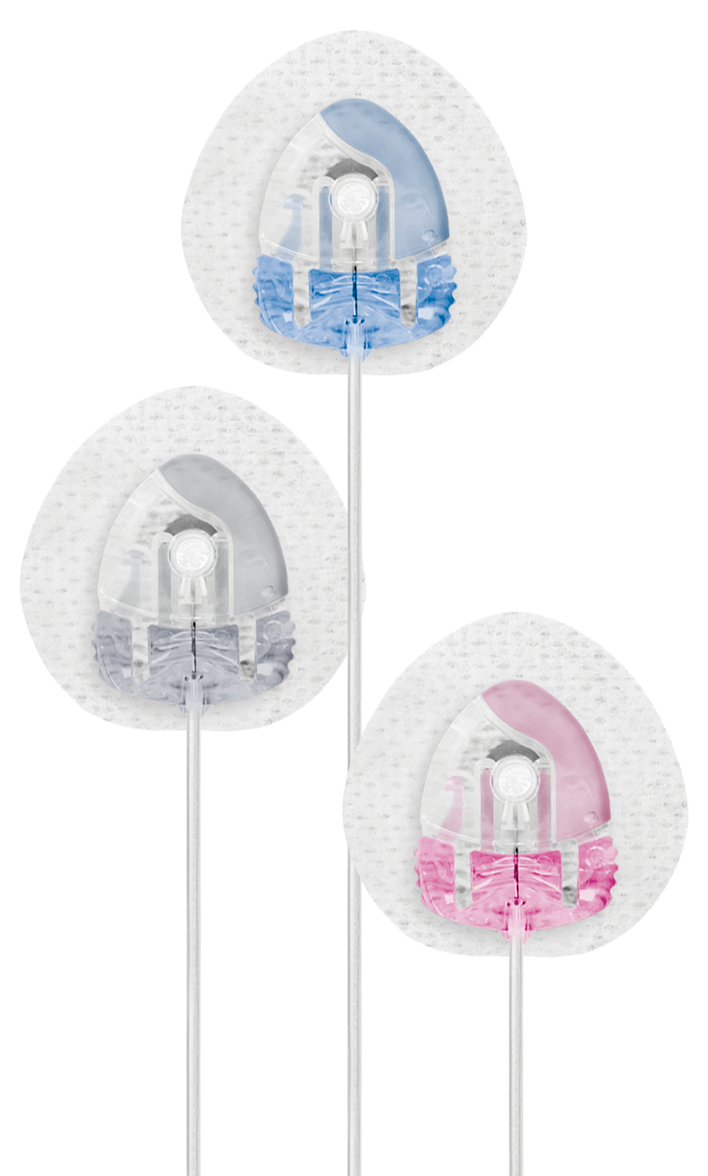 AutoSoft XC Infusion Set Colors