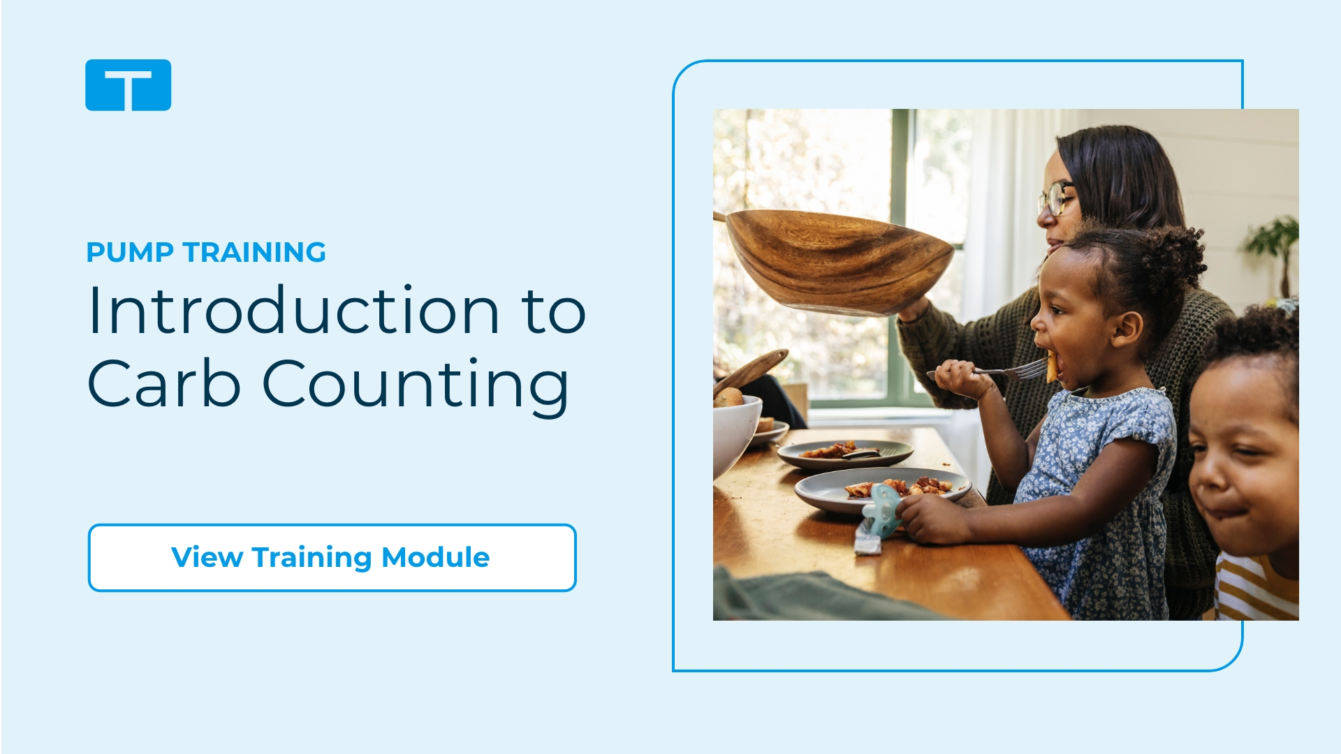 View introduction to carb counting training module